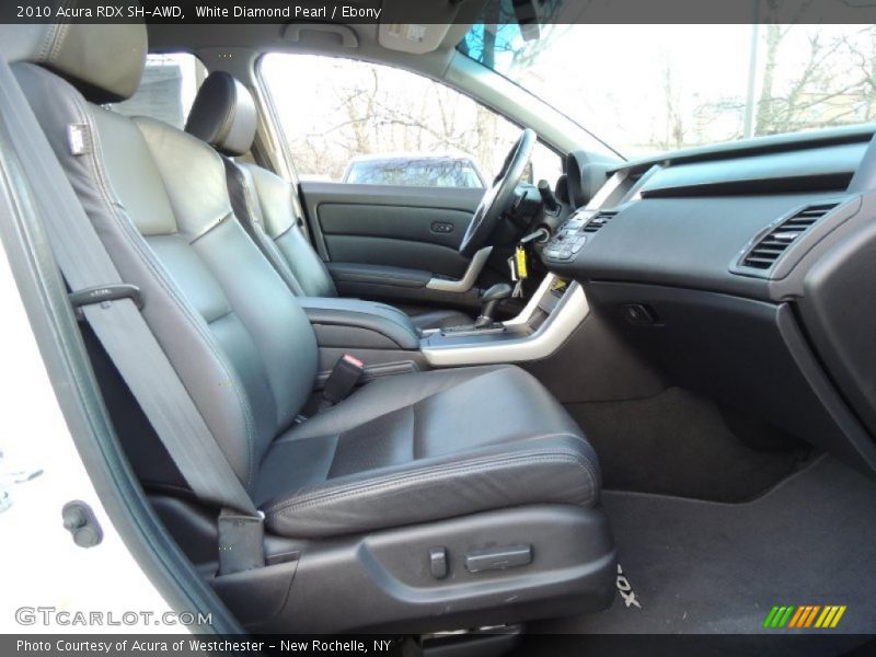 White Diamond Pearl / Ebony 2010 Acura RDX SH-AWD