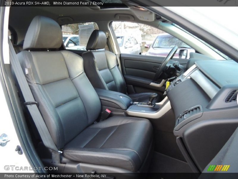 White Diamond Pearl / Ebony 2010 Acura RDX SH-AWD