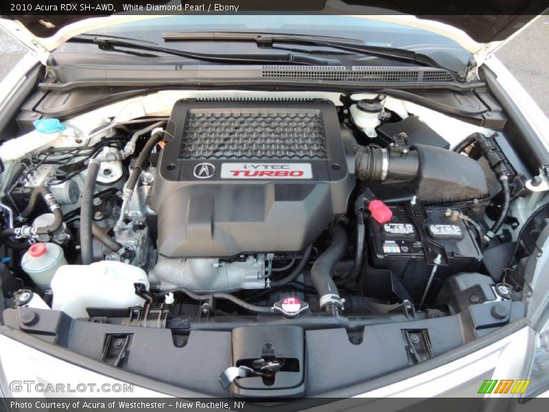 White Diamond Pearl / Ebony 2010 Acura RDX SH-AWD