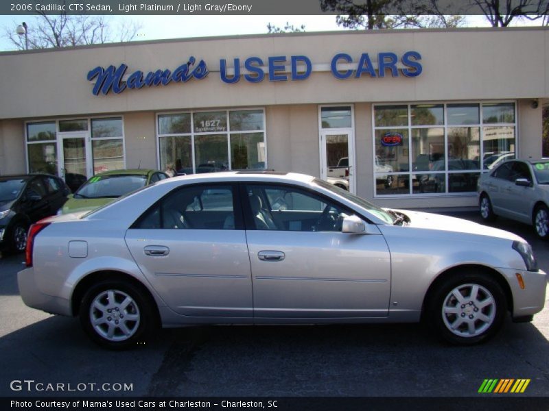 Light Platinum / Light Gray/Ebony 2006 Cadillac CTS Sedan