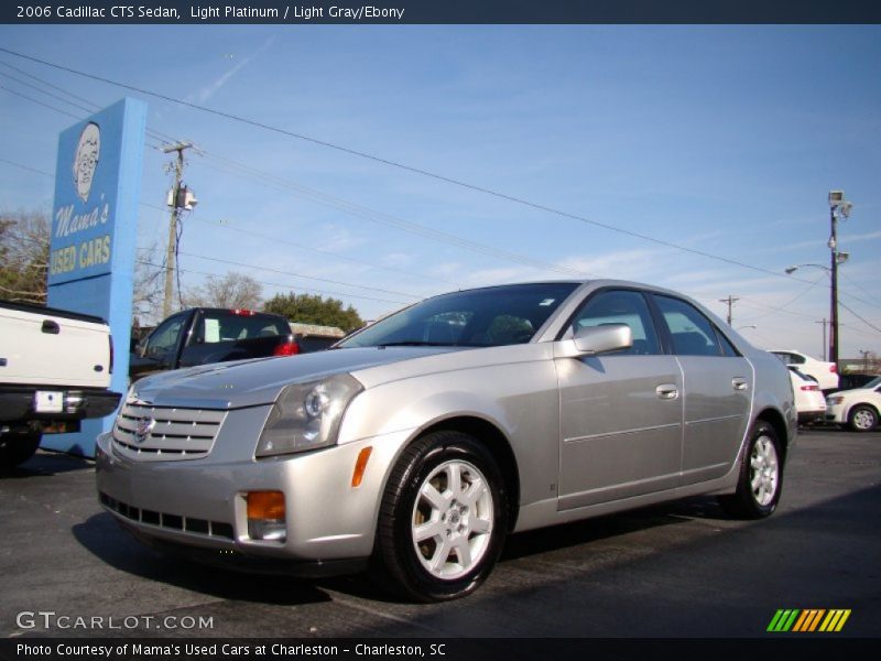 Light Platinum / Light Gray/Ebony 2006 Cadillac CTS Sedan