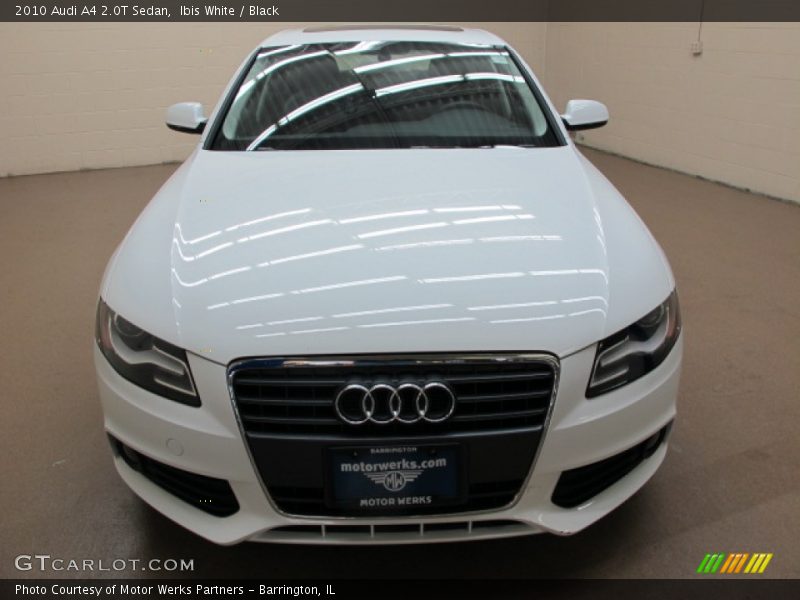 Ibis White / Black 2010 Audi A4 2.0T Sedan