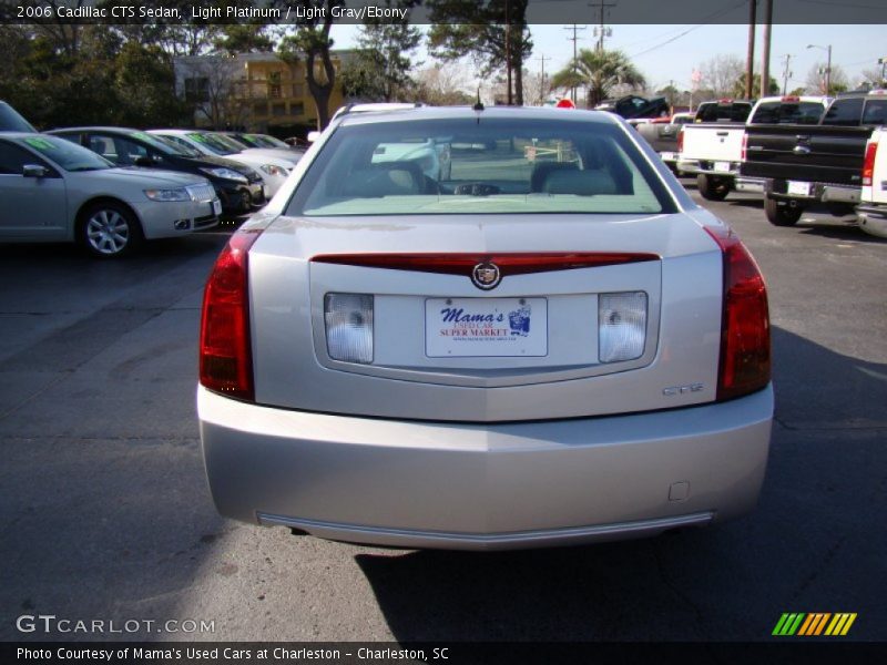 Light Platinum / Light Gray/Ebony 2006 Cadillac CTS Sedan
