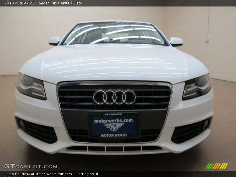 Ibis White / Black 2010 Audi A4 2.0T Sedan