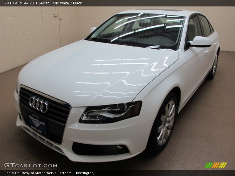 Ibis White / Black 2010 Audi A4 2.0T Sedan