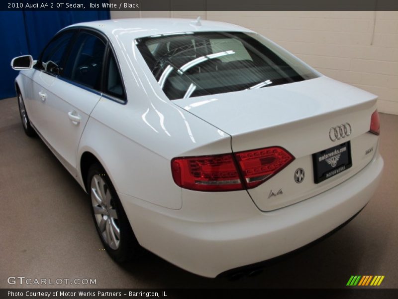 Ibis White / Black 2010 Audi A4 2.0T Sedan