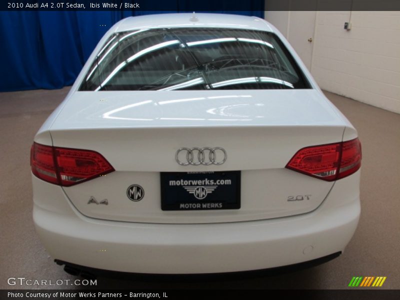 Ibis White / Black 2010 Audi A4 2.0T Sedan