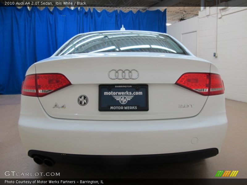 Ibis White / Black 2010 Audi A4 2.0T Sedan