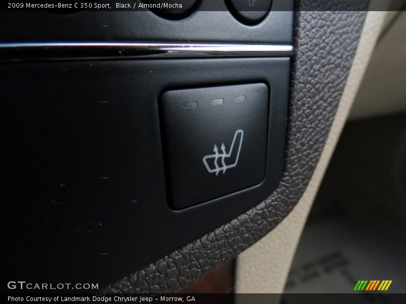Black / Almond/Mocha 2009 Mercedes-Benz C 350 Sport