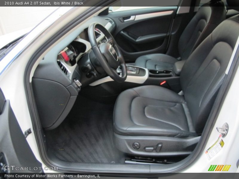 Ibis White / Black 2010 Audi A4 2.0T Sedan
