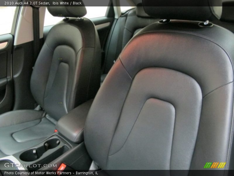 Ibis White / Black 2010 Audi A4 2.0T Sedan