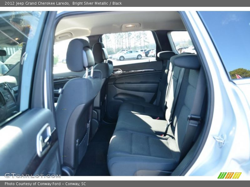 Bright Silver Metallic / Black 2012 Jeep Grand Cherokee Laredo