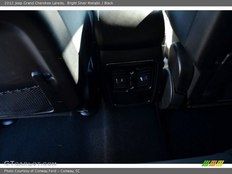 Bright Silver Metallic / Black 2012 Jeep Grand Cherokee Laredo