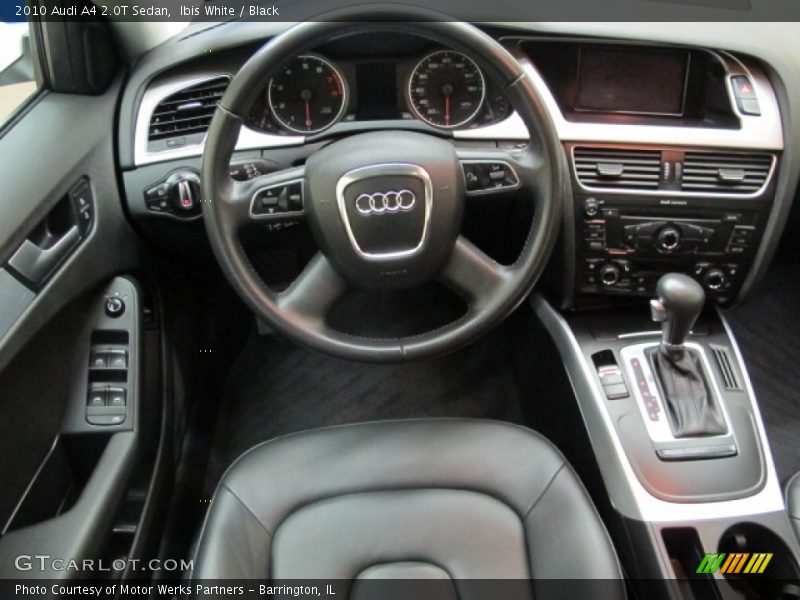 Ibis White / Black 2010 Audi A4 2.0T Sedan