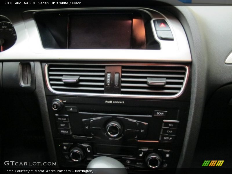 Ibis White / Black 2010 Audi A4 2.0T Sedan