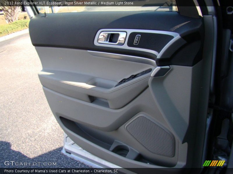 Ingot Silver Metallic / Medium Light Stone 2012 Ford Explorer XLT EcoBoost