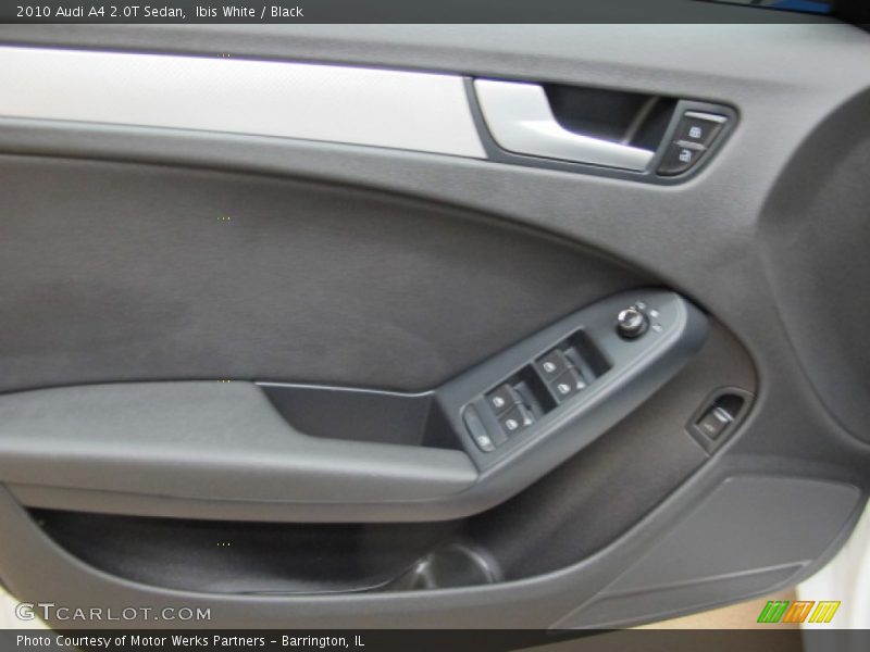 Ibis White / Black 2010 Audi A4 2.0T Sedan