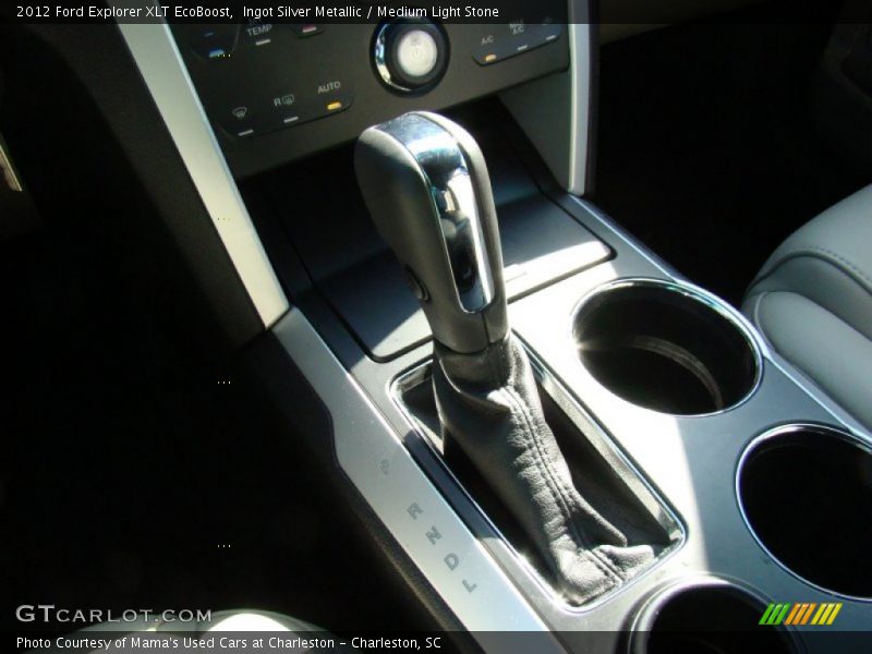 Ingot Silver Metallic / Medium Light Stone 2012 Ford Explorer XLT EcoBoost