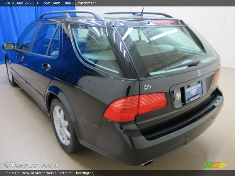 Black / Parchment 2009 Saab 9-5 2.3T SportCombi