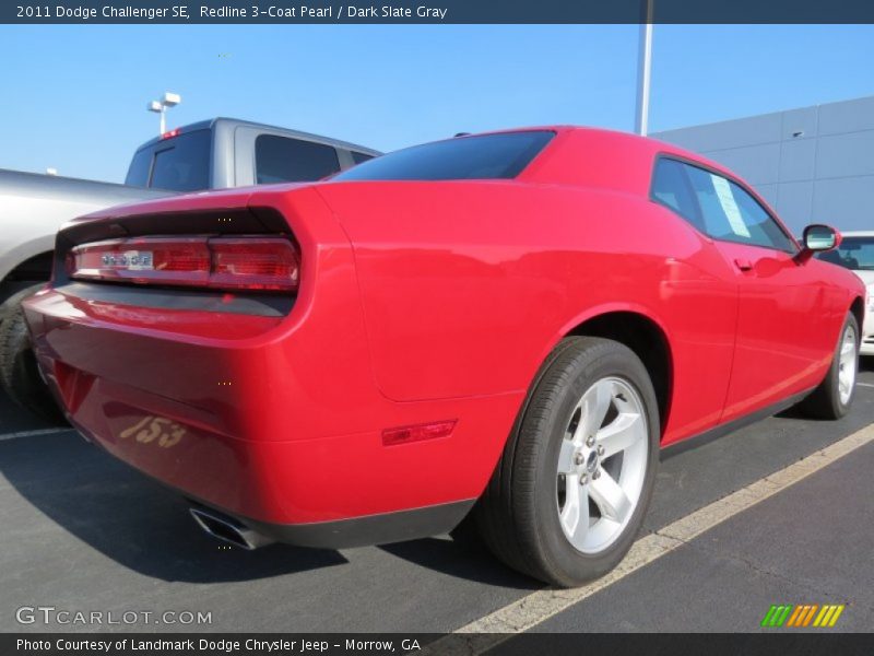 Redline 3-Coat Pearl / Dark Slate Gray 2011 Dodge Challenger SE