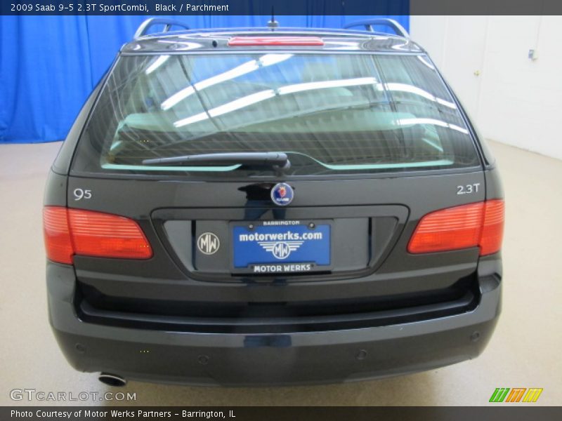 Black / Parchment 2009 Saab 9-5 2.3T SportCombi
