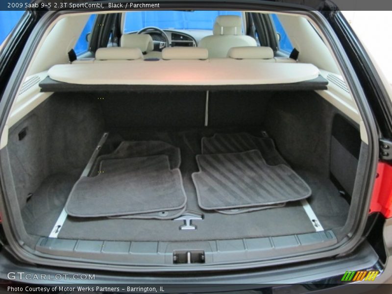 Black / Parchment 2009 Saab 9-5 2.3T SportCombi