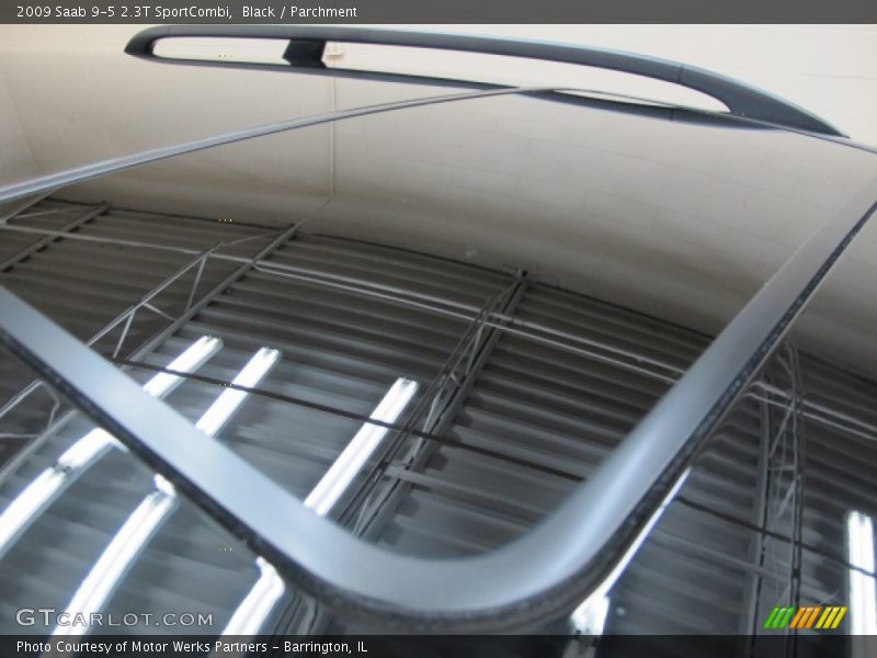 Black / Parchment 2009 Saab 9-5 2.3T SportCombi