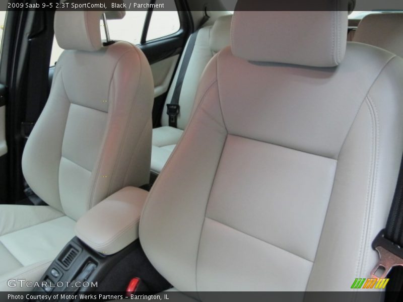 Black / Parchment 2009 Saab 9-5 2.3T SportCombi