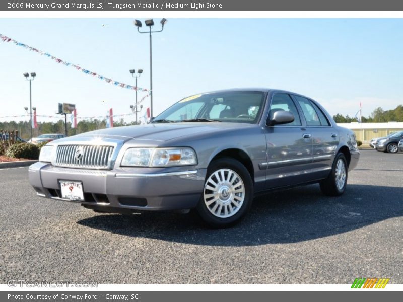 Tungsten Metallic / Medium Light Stone 2006 Mercury Grand Marquis LS