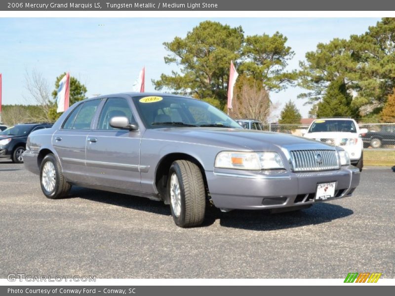 Tungsten Metallic / Medium Light Stone 2006 Mercury Grand Marquis LS