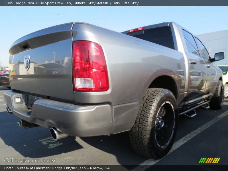 Mineral Gray Metallic / Dark Slate Gray 2009 Dodge Ram 1500 Sport Crew Cab