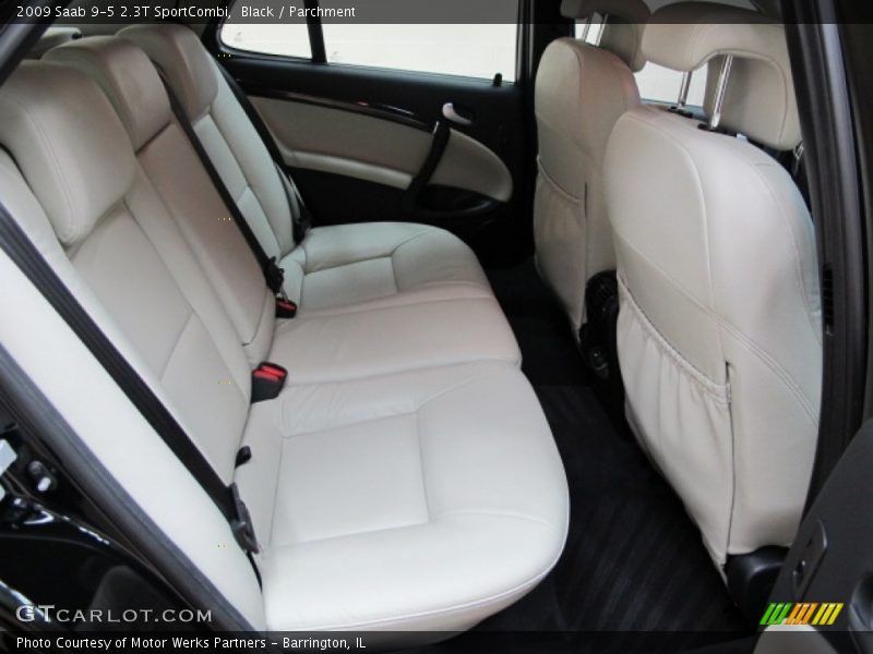 Black / Parchment 2009 Saab 9-5 2.3T SportCombi
