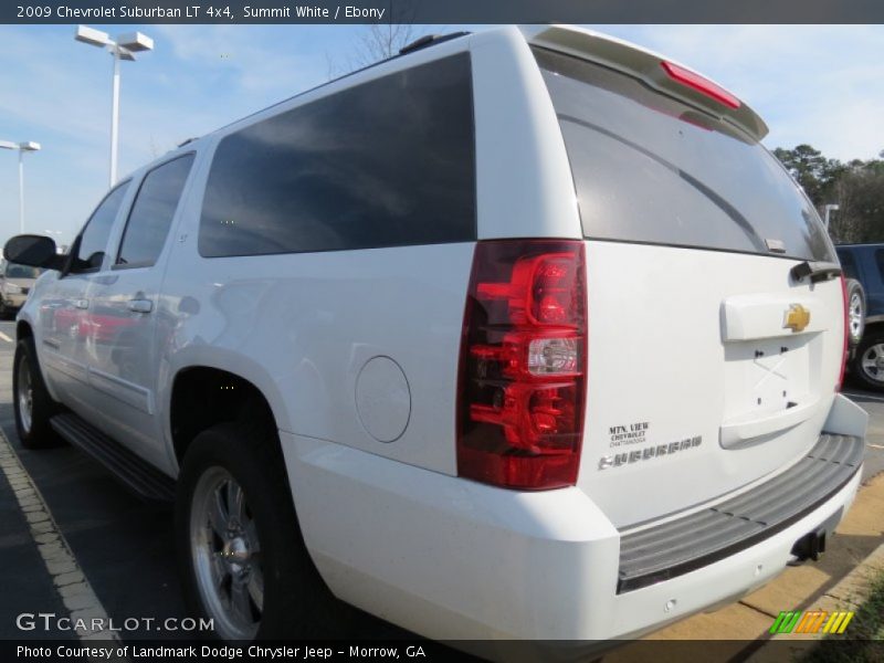 Summit White / Ebony 2009 Chevrolet Suburban LT 4x4