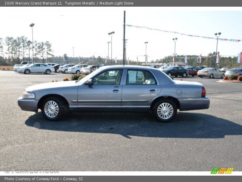 Tungsten Metallic / Medium Light Stone 2006 Mercury Grand Marquis LS