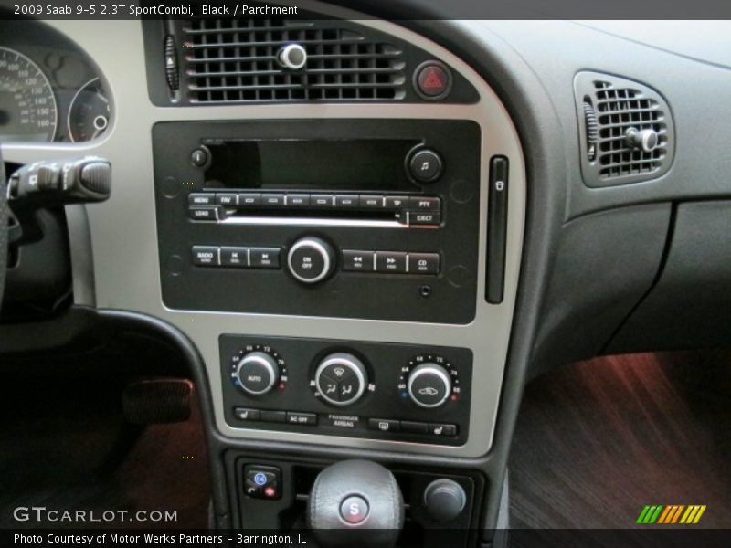 Black / Parchment 2009 Saab 9-5 2.3T SportCombi