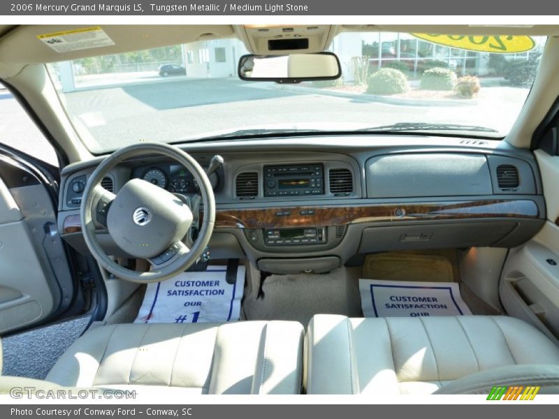 Tungsten Metallic / Medium Light Stone 2006 Mercury Grand Marquis LS