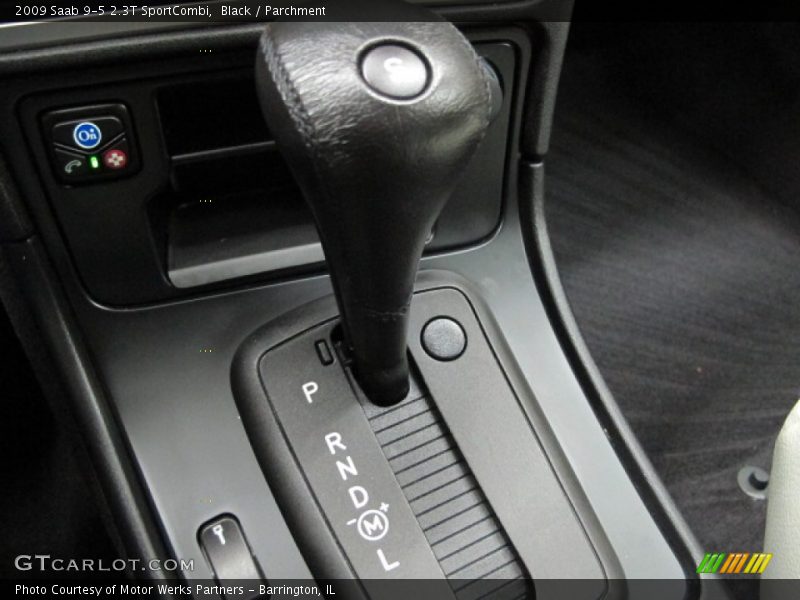 Black / Parchment 2009 Saab 9-5 2.3T SportCombi