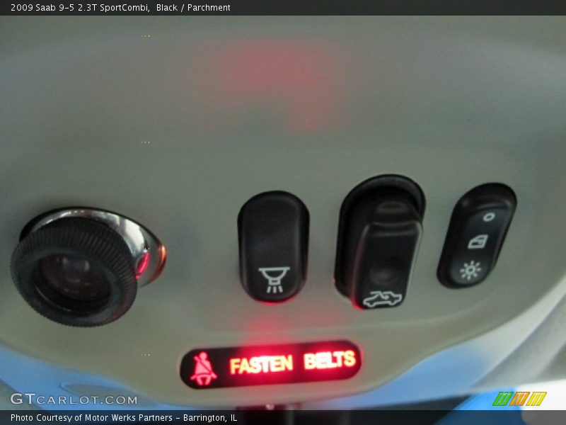 Black / Parchment 2009 Saab 9-5 2.3T SportCombi