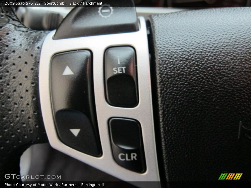 Black / Parchment 2009 Saab 9-5 2.3T SportCombi