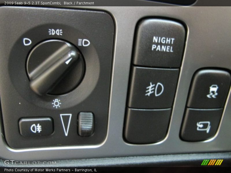 Black / Parchment 2009 Saab 9-5 2.3T SportCombi