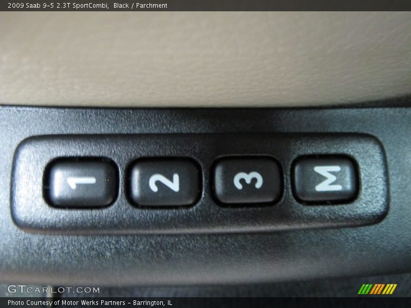 Black / Parchment 2009 Saab 9-5 2.3T SportCombi