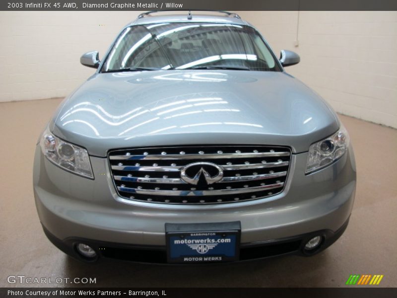 Diamond Graphite Metallic / Willow 2003 Infiniti FX 45 AWD