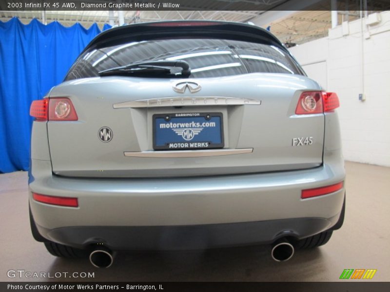 Diamond Graphite Metallic / Willow 2003 Infiniti FX 45 AWD