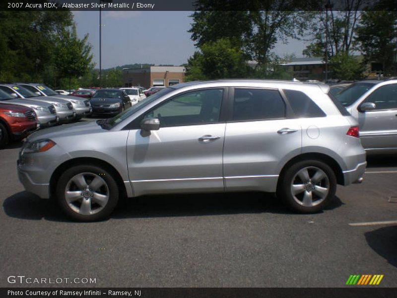 Alabaster Silver Metallic / Ebony 2007 Acura RDX