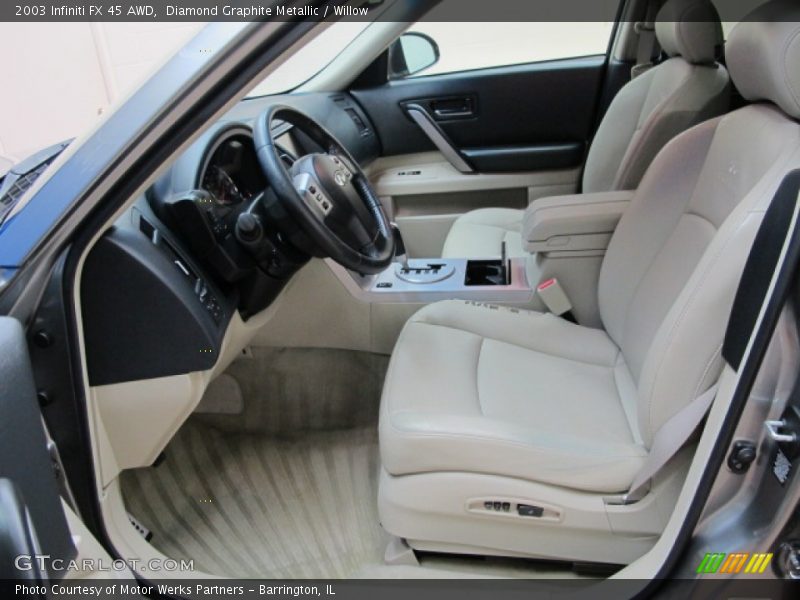 Diamond Graphite Metallic / Willow 2003 Infiniti FX 45 AWD