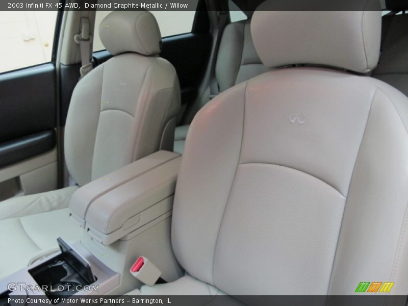 Diamond Graphite Metallic / Willow 2003 Infiniti FX 45 AWD