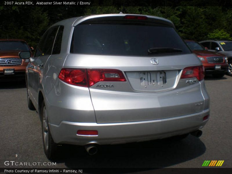 Alabaster Silver Metallic / Ebony 2007 Acura RDX
