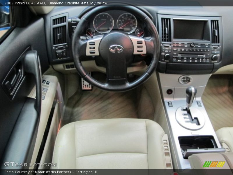 Diamond Graphite Metallic / Willow 2003 Infiniti FX 45 AWD