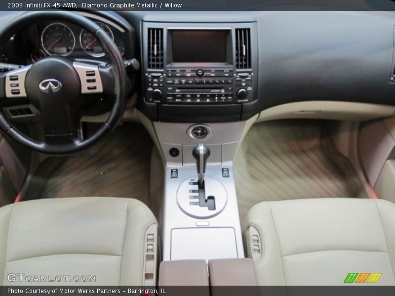 Diamond Graphite Metallic / Willow 2003 Infiniti FX 45 AWD