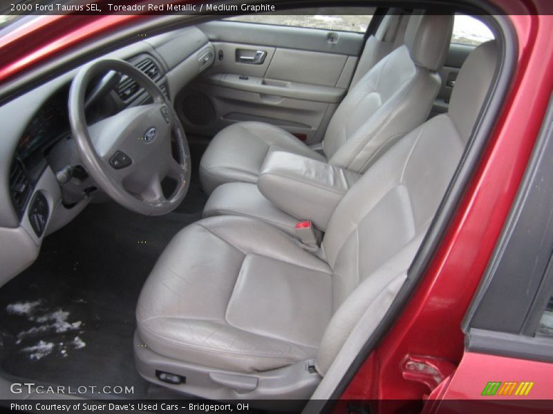 Toreador Red Metallic / Medium Graphite 2000 Ford Taurus SEL